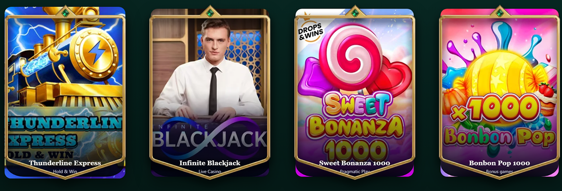 Kingia Casino Games